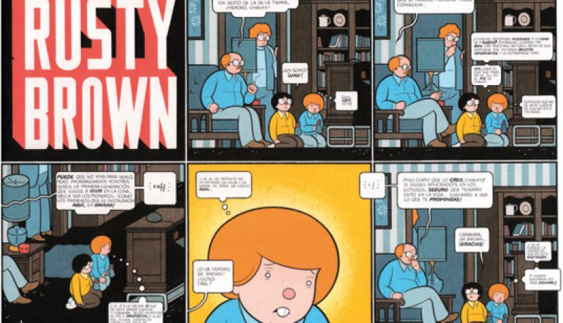 1. RUSTY BROWN comic_chrisware_283-4