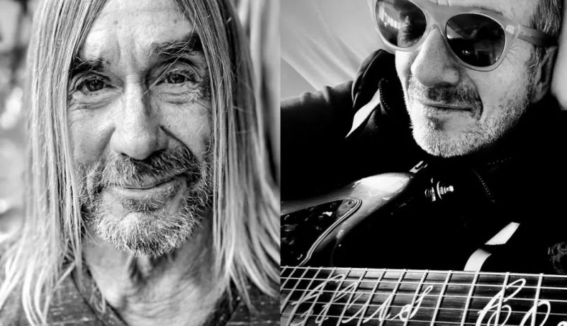 Desde la izquierda: Iggy Pop y Elvis Costello.// Gentileza Iggy Pop; Lens O'Toole