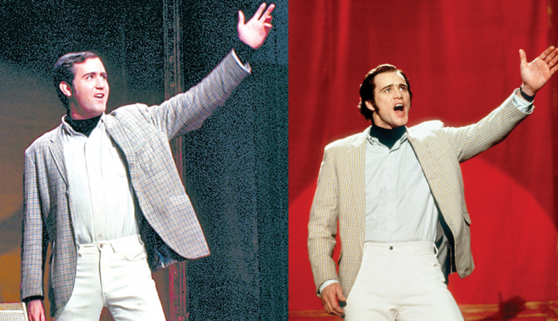 Jim Carrey y Andy Kaufman