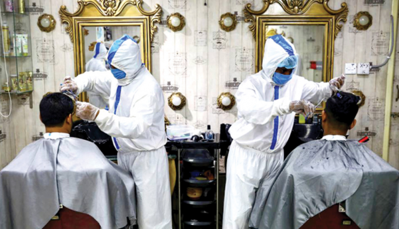 Pandemia peluqueros