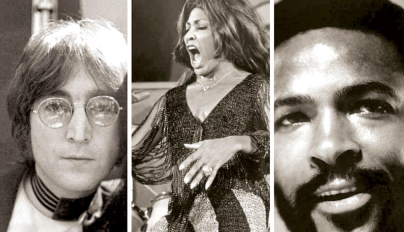 Lennon, Tina y Marvin 1971