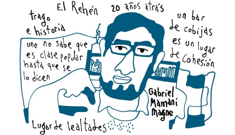 Gabriel Mamani dibujo