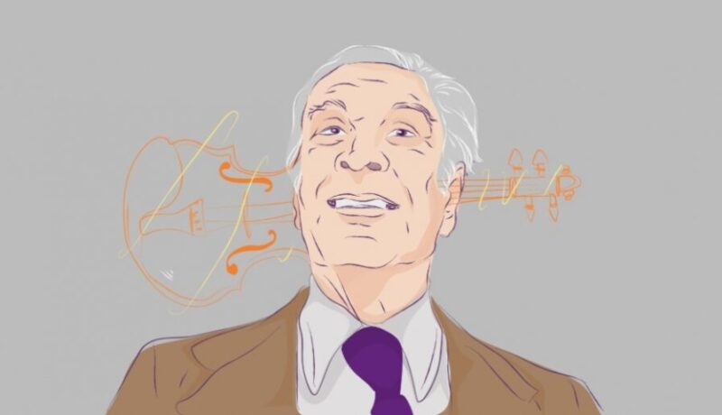 Borges dibujo Centro Gabo