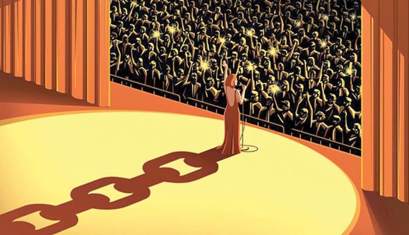 Musica en vivo ilustracion