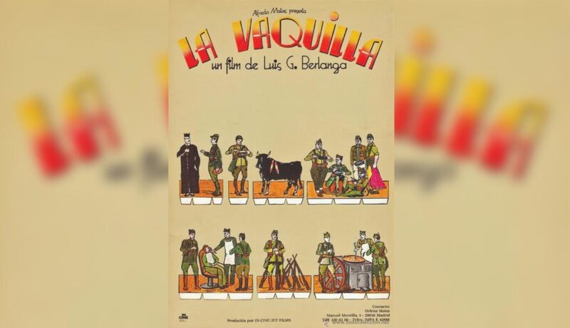 La vaquilla afiche
