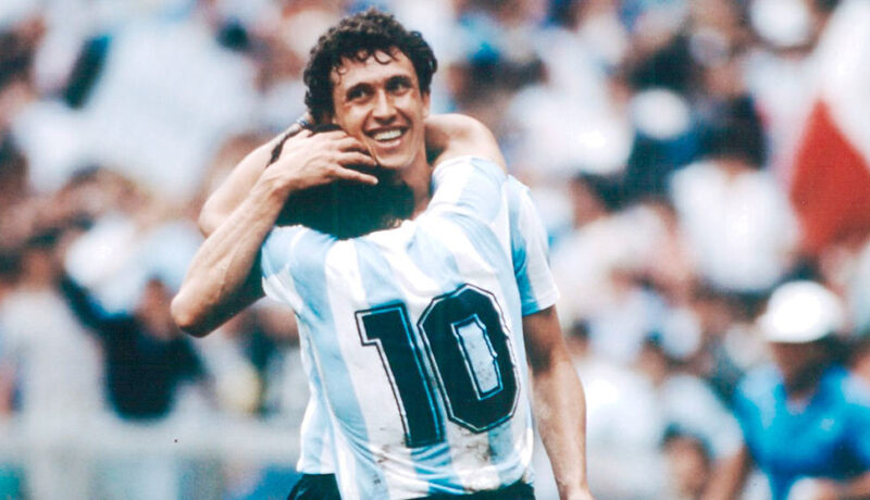 Valdano y Diego
