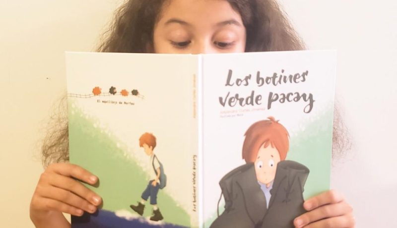 botines verde libro infantil
