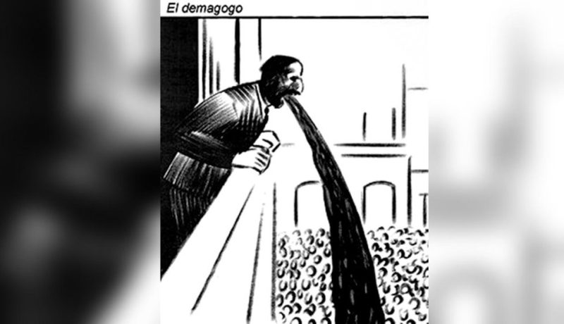 El roto demagogo horizontal