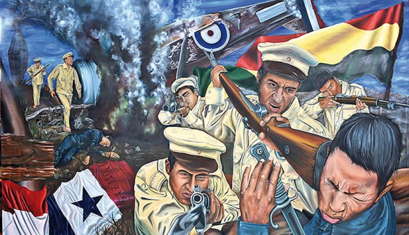 Guerra del Chaco ilustracion