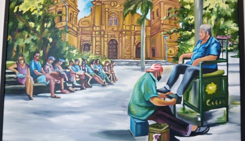 Una obra de la artista Patricia Gurzov. //CORTESÍA