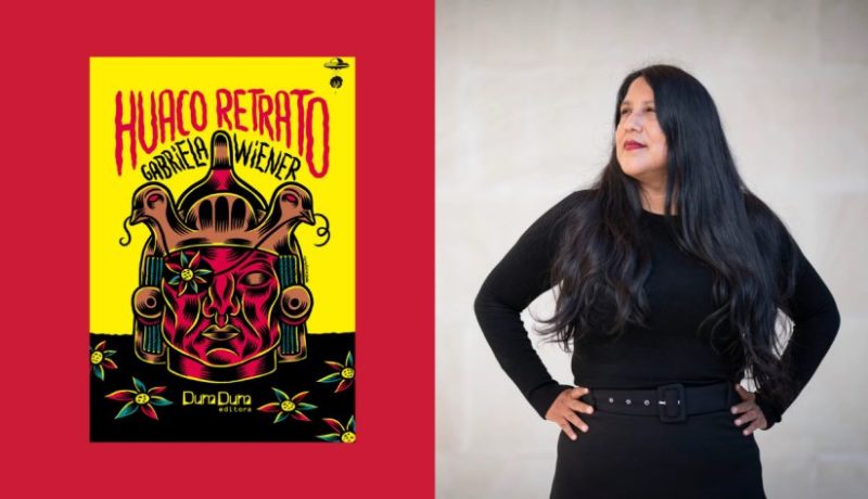 Foto Huaco retrato y Gabriela Wiener