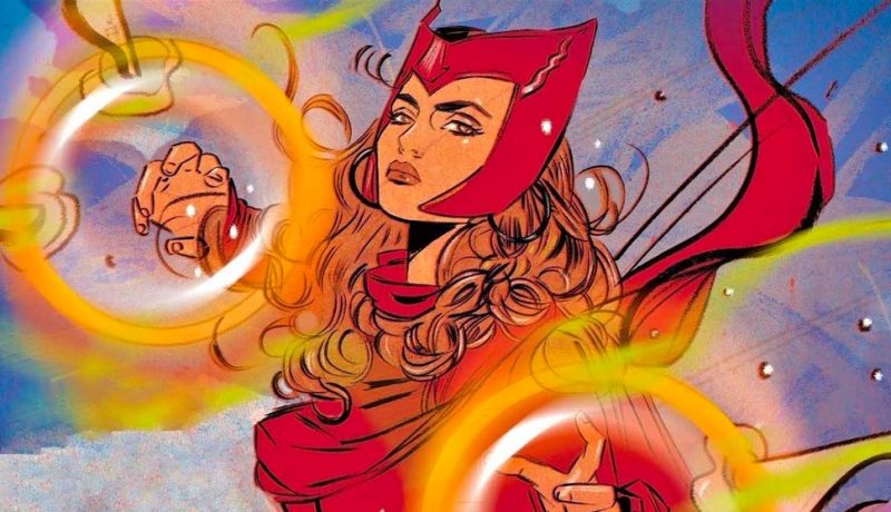 Bruja Escarlata comic