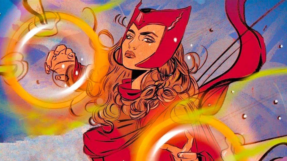 Bruja Escarlata comic