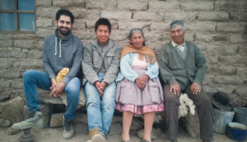 Alejandro Loayza y actores