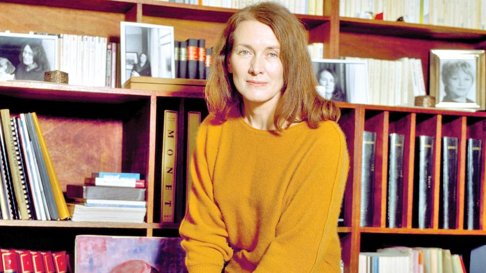 Annie Ernaux biblioteca foto