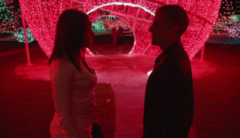 Card counter pareja en rojo