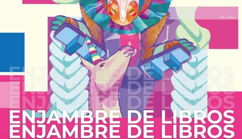 Enjambre de Libros afiche Cochabamba