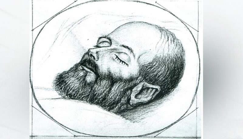 Muerte de Pando - cuadro Borda