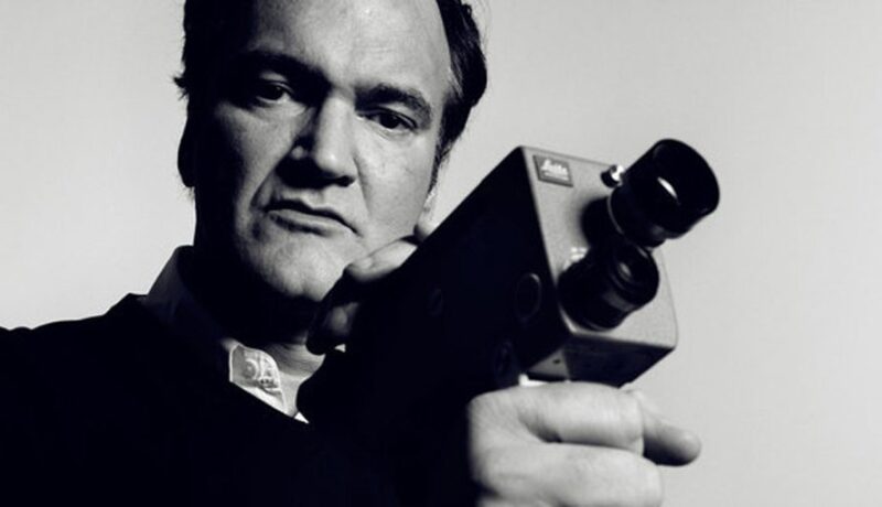Quentin Tarantino con camara