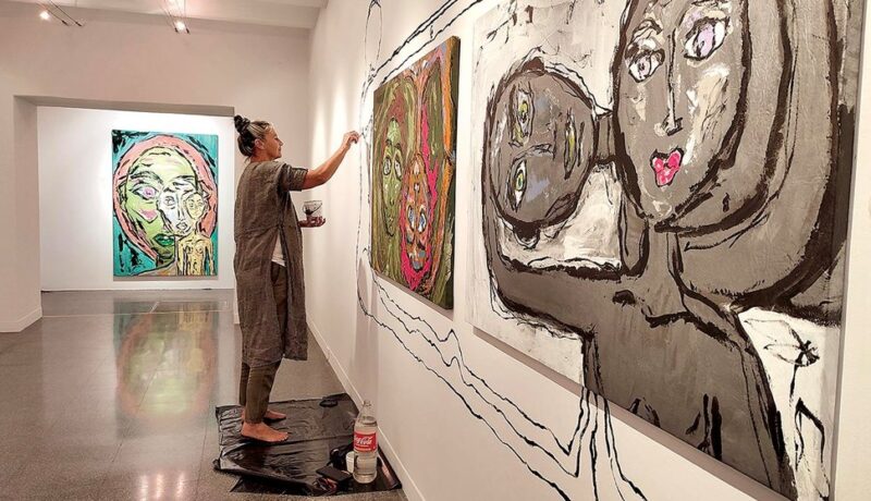 Cristina Mellinger artista exposición