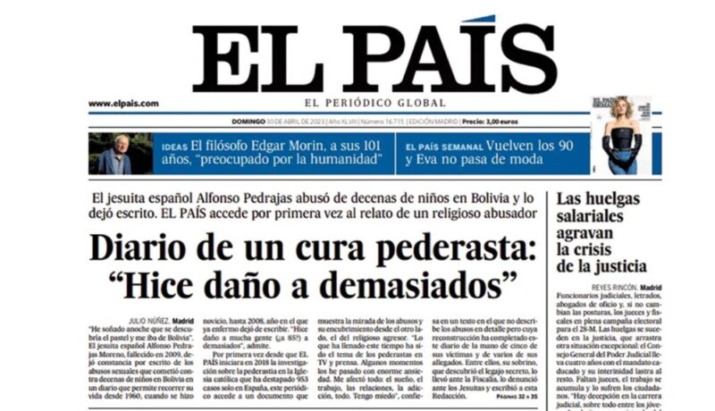 Diario de cura pederasta