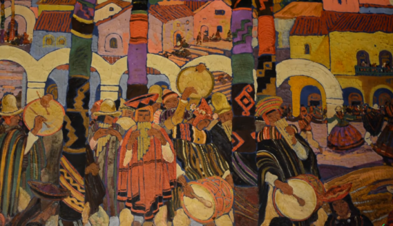 Titicaca en Argentina - mural