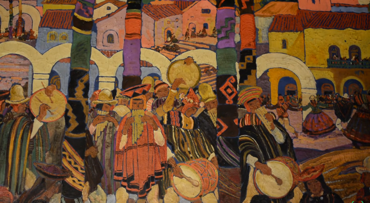 Titicaca en Argentina - mural