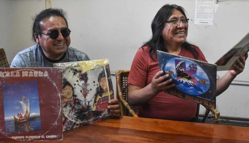 Kala Marka con discos