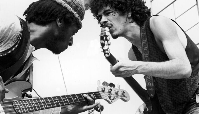 Carlos Santana en Woodstock
