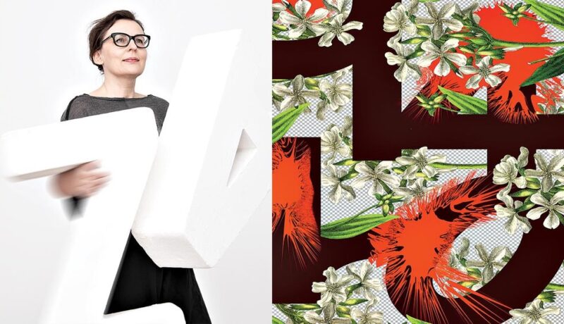 Diseñadora polaca Bienal Cartel