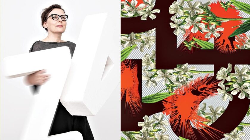 Diseñadora polaca Bienal Cartel