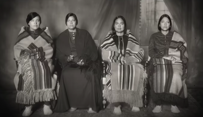 Killers of the flower moon blanco y negro