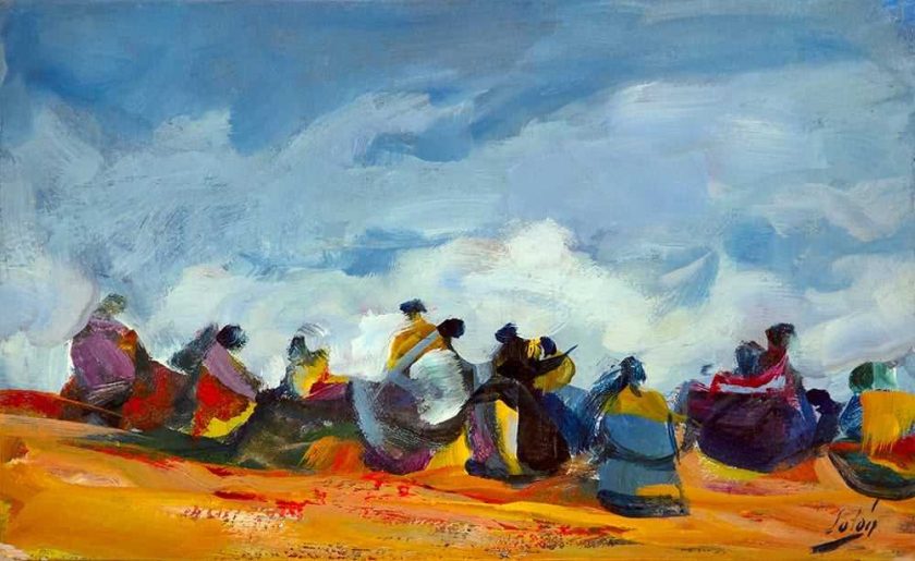 Pintura Walter Solón