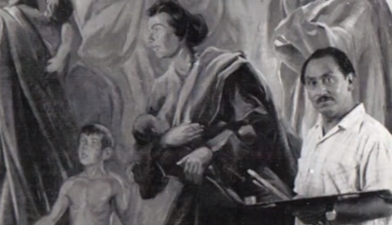 RequeMeruvia pintando