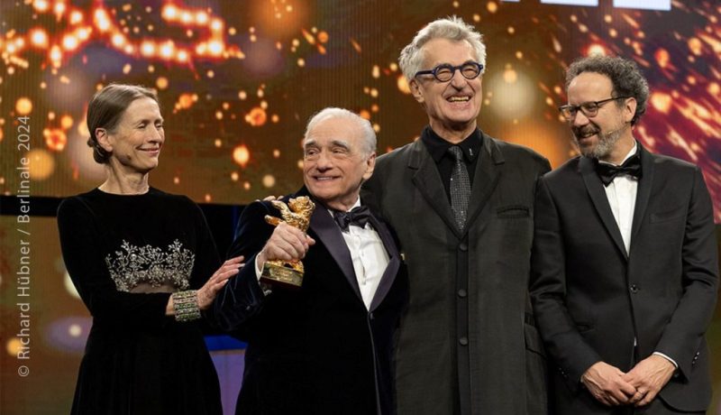 Scorsese con Oso de Oro y Wenders