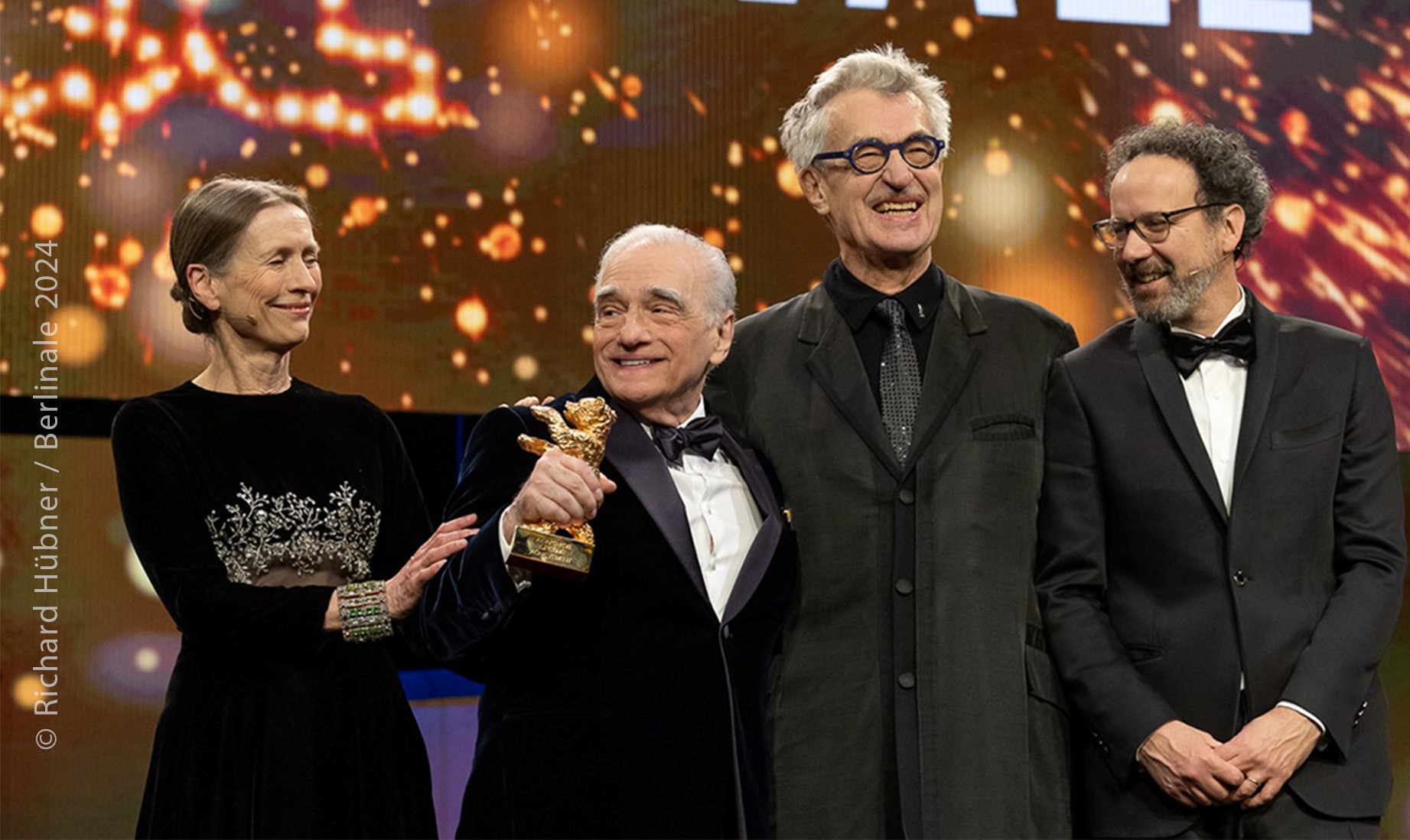 Scorsese con Oso de Oro y Wenders