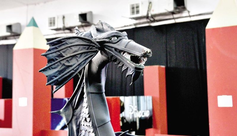 Feria del Libro Santa Cruz preparativo