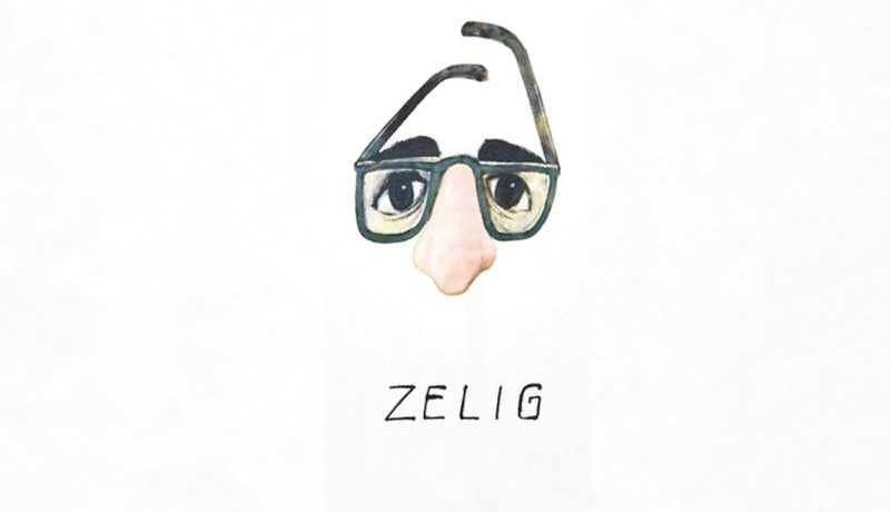 Zelig película afiche horizontal