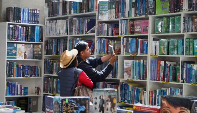 Feria del Libro de La Paz lectores