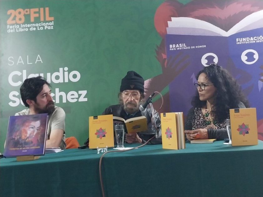 Libro Sanjines cine y Sociedad Feria del Libro