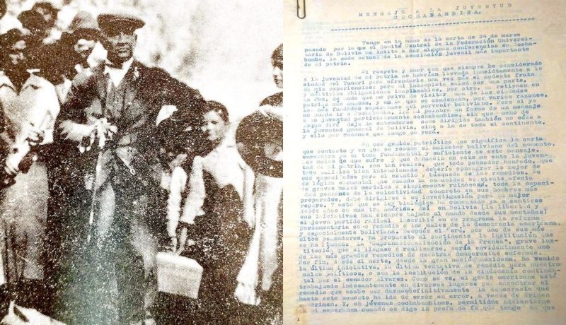 Franz Tamayo y texto