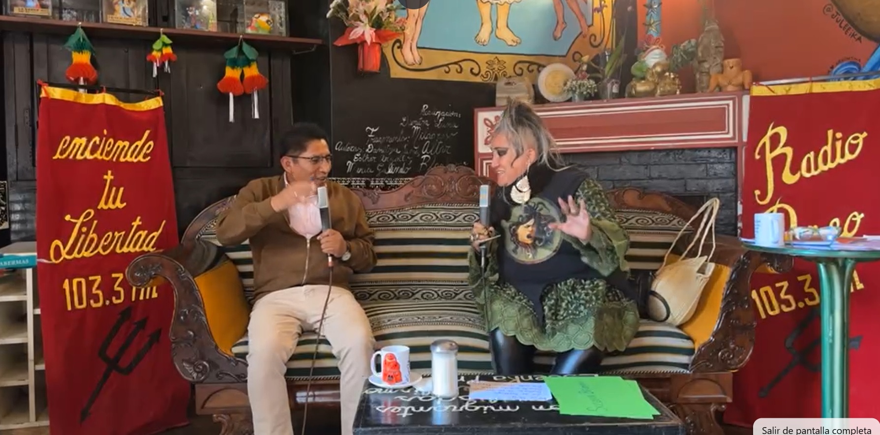 Foto barricada galindo patzi