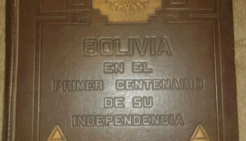 Portada del libro Bolivia en Centenario