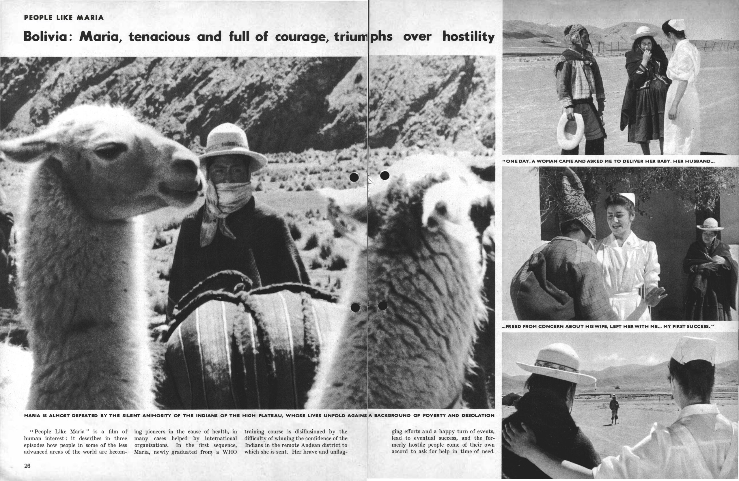 Miles como María documental revista