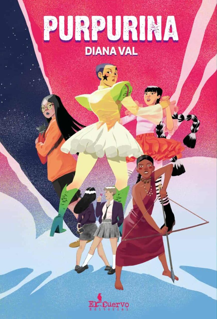 Purpurina libro Diana Val