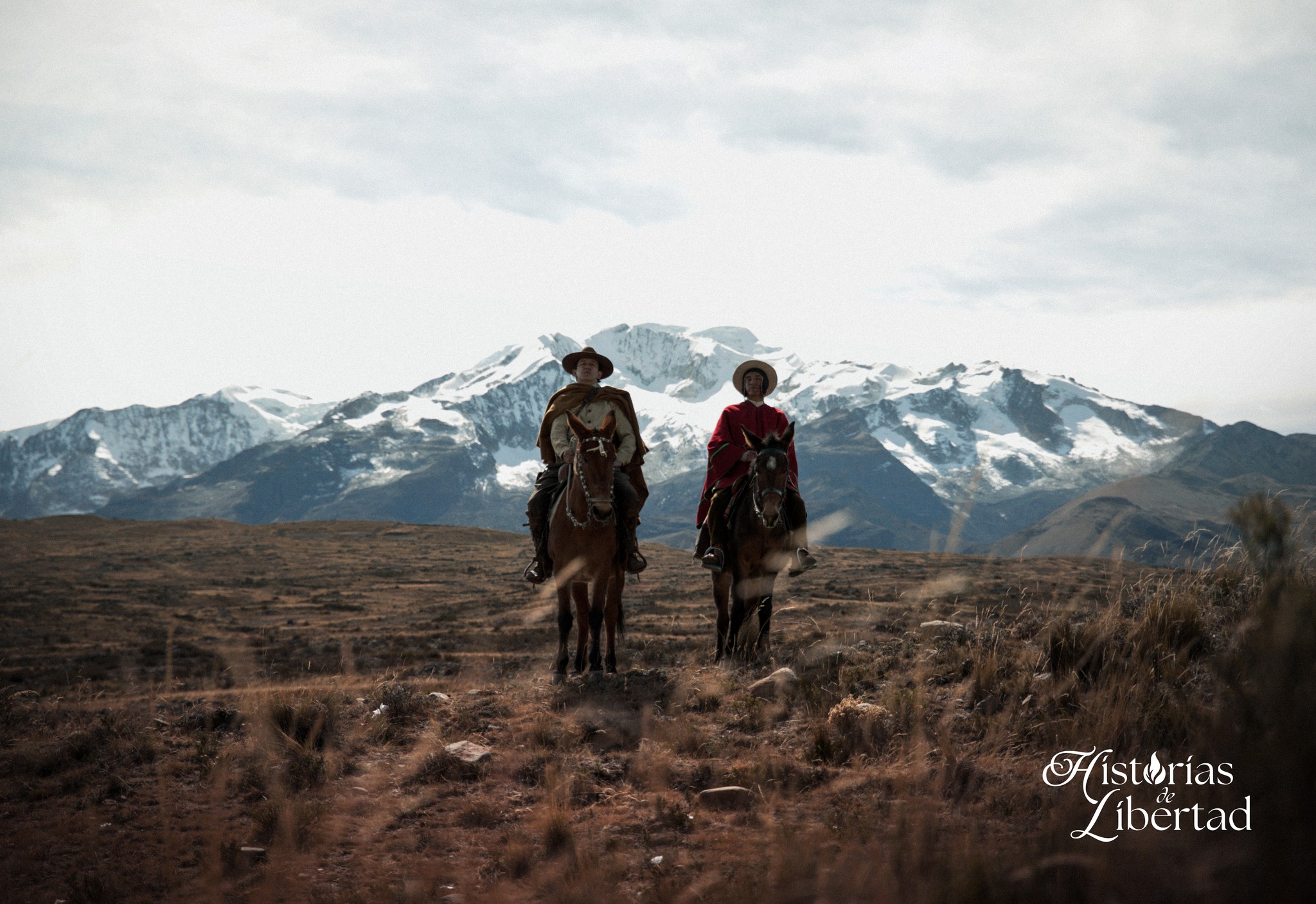Warisata con caballos antiplano